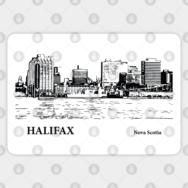 Halifax Nova Scotia Sticker by Lakeric